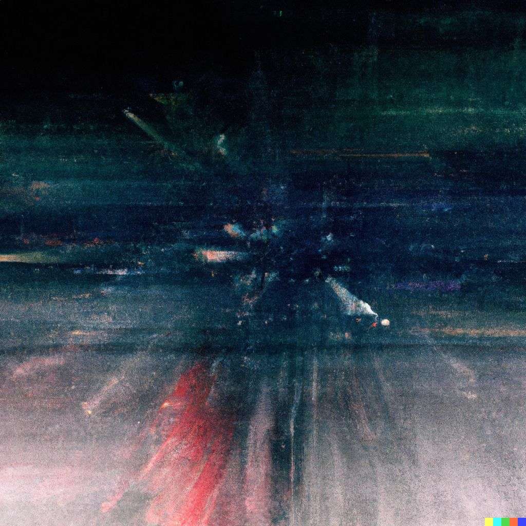 the discovery of gravity, pixel sorting glitch art